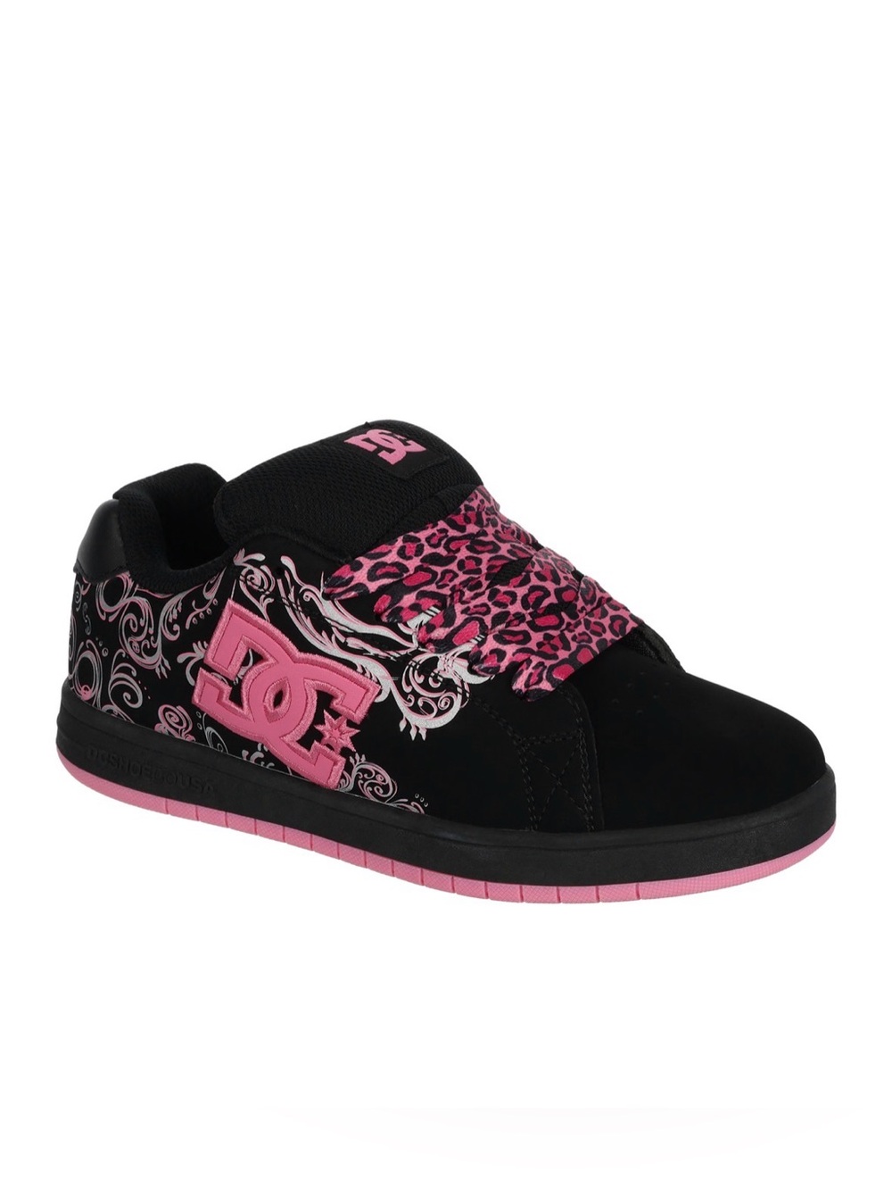 DC Shoes Gaveler Women's Sneaker - Black/pink